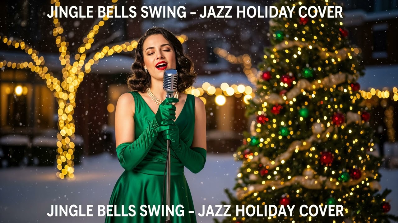 Big Band Swing Music - Jingle Bells Swing – 1940s Jazz Christmas Cover (Female Vocals)