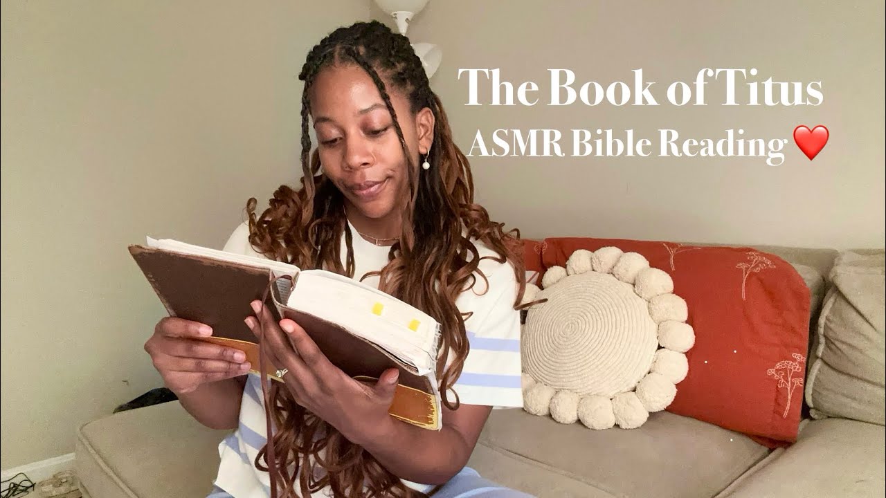 ASMR Bible Reading | The Book of Titus (Soft Spoken, Gentle, Soothing, Full-Length Reading)