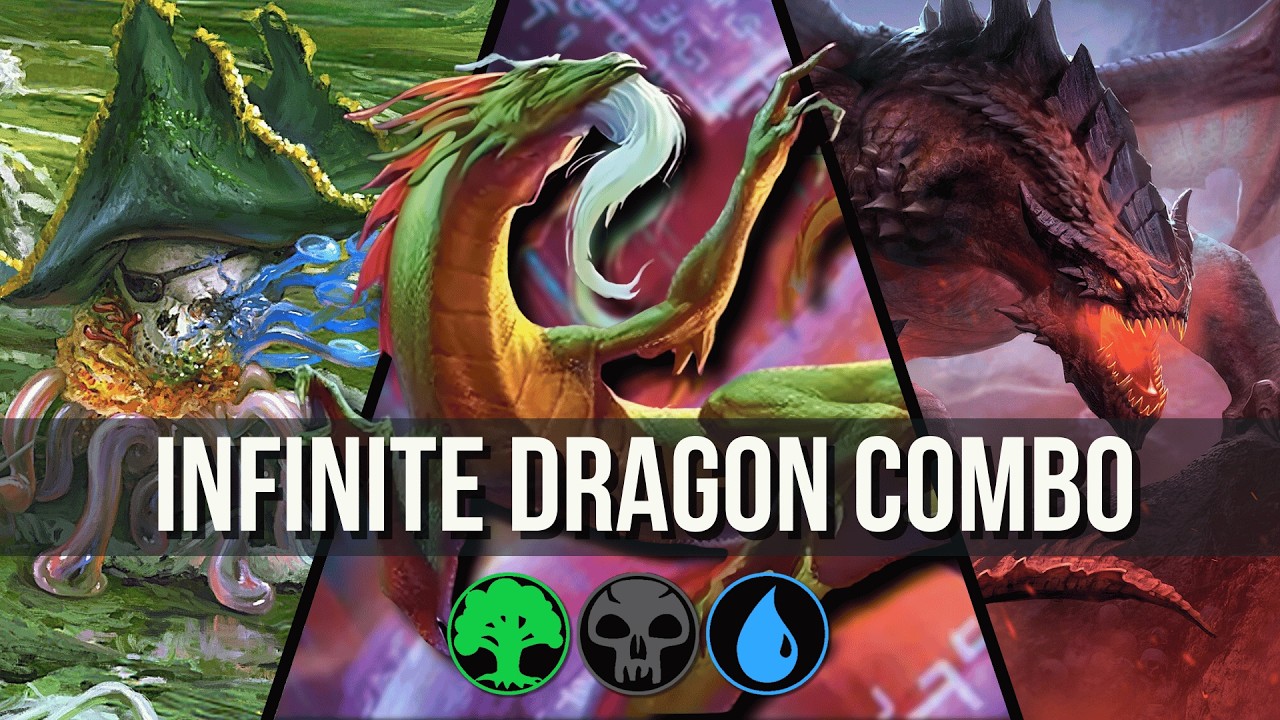 Free dragons means instant win! | Standard ranked MTG Arena