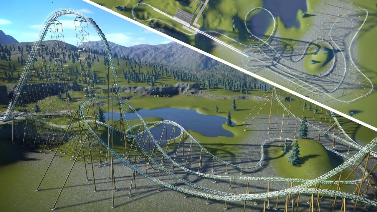 INTAMIN GIGA COASTER ~ ZEPPELIN ~ Planet Coaster