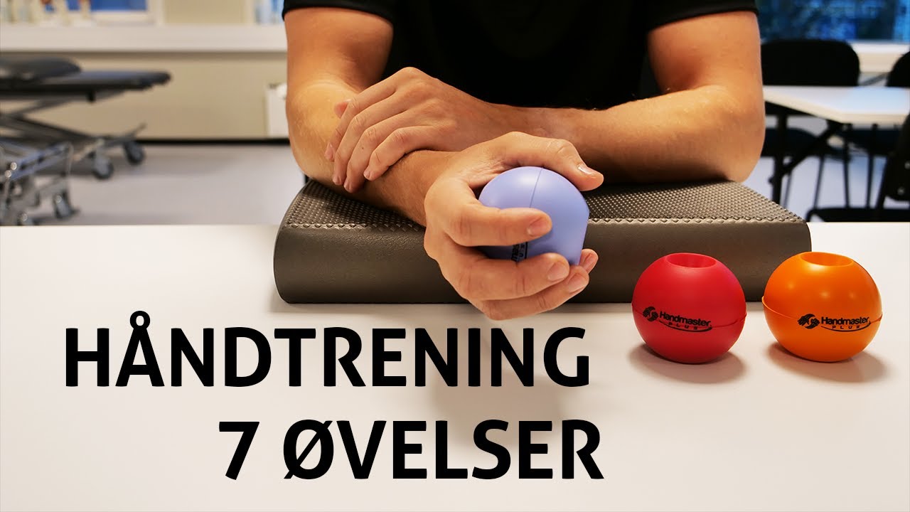 7 øvelser for håndtrening med Handmaster Plus
