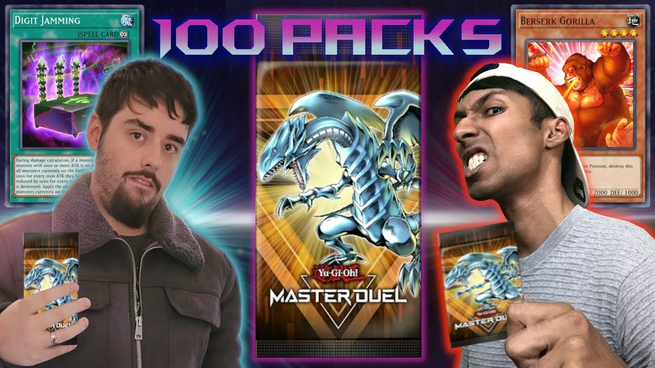 INSANE Duel with 100 LEGACY PACKS! | Yu-Gi-Oh! Master Duel