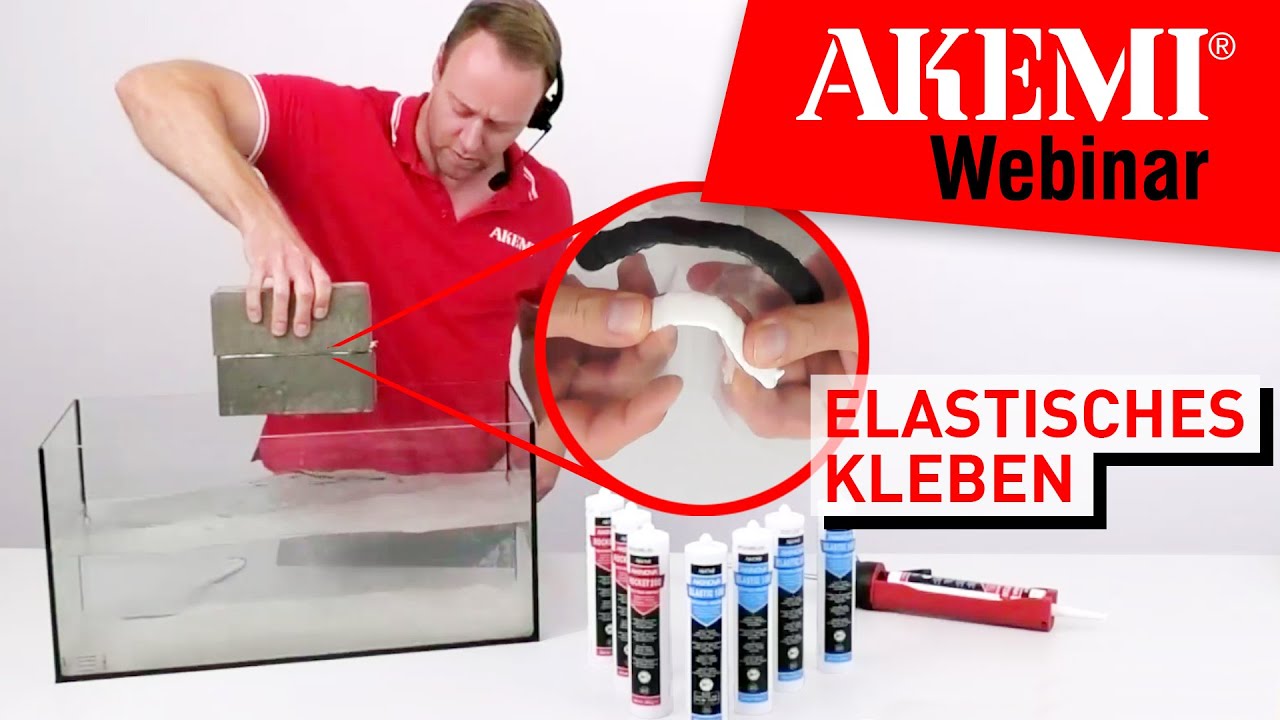 Experten-Webinar: Elastisches Kleben mit Live-Demo von AKEPUR 150 Sandwich Adhesive & AKENOVA-Serie