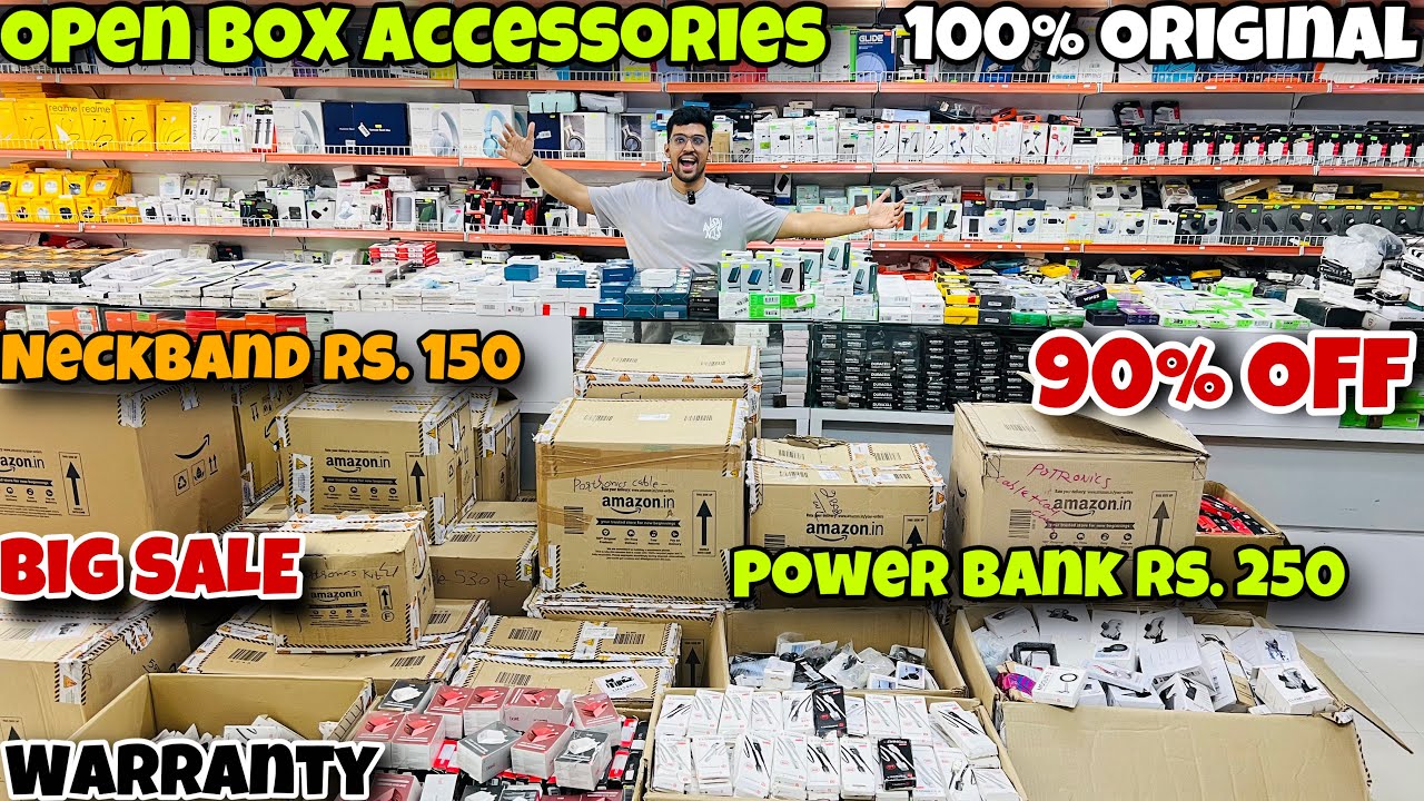 Open Box Accessories | 90% OFF | 100% Original | Neckband Rs. 150 | Big SALE | Capital Darshan