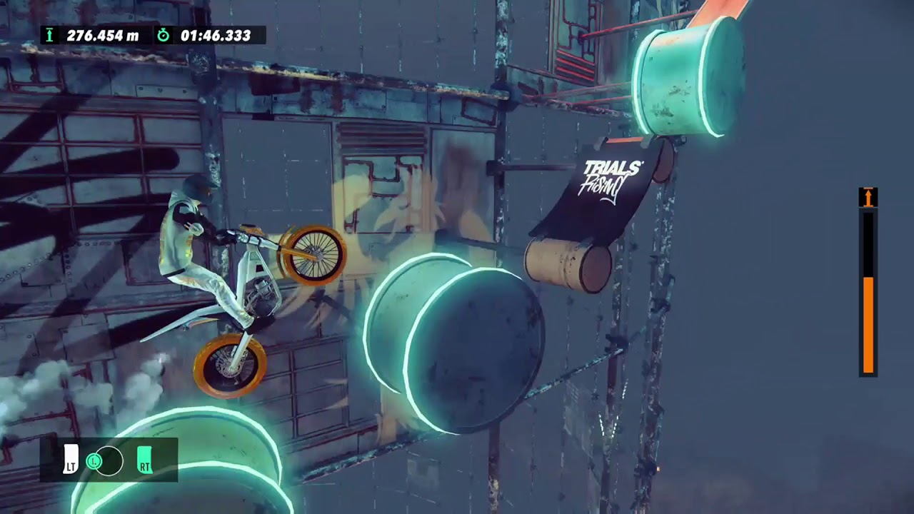 Trials Rising Hill Climb World Record Skill Game