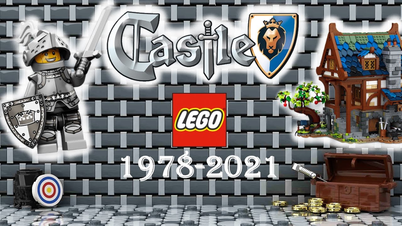 Lego Castle sets history (1978-2021)
