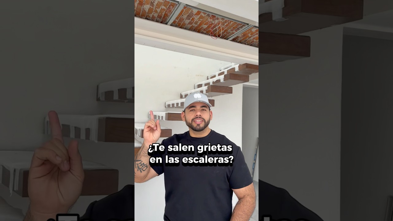 As&iacute; no saldran GRIETAS en los muros! #fyp #parati #arquitecto #fy #escaleras #solucion