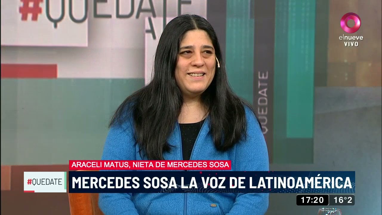 Araceli Matus: Yo viví mucho con mi abuela