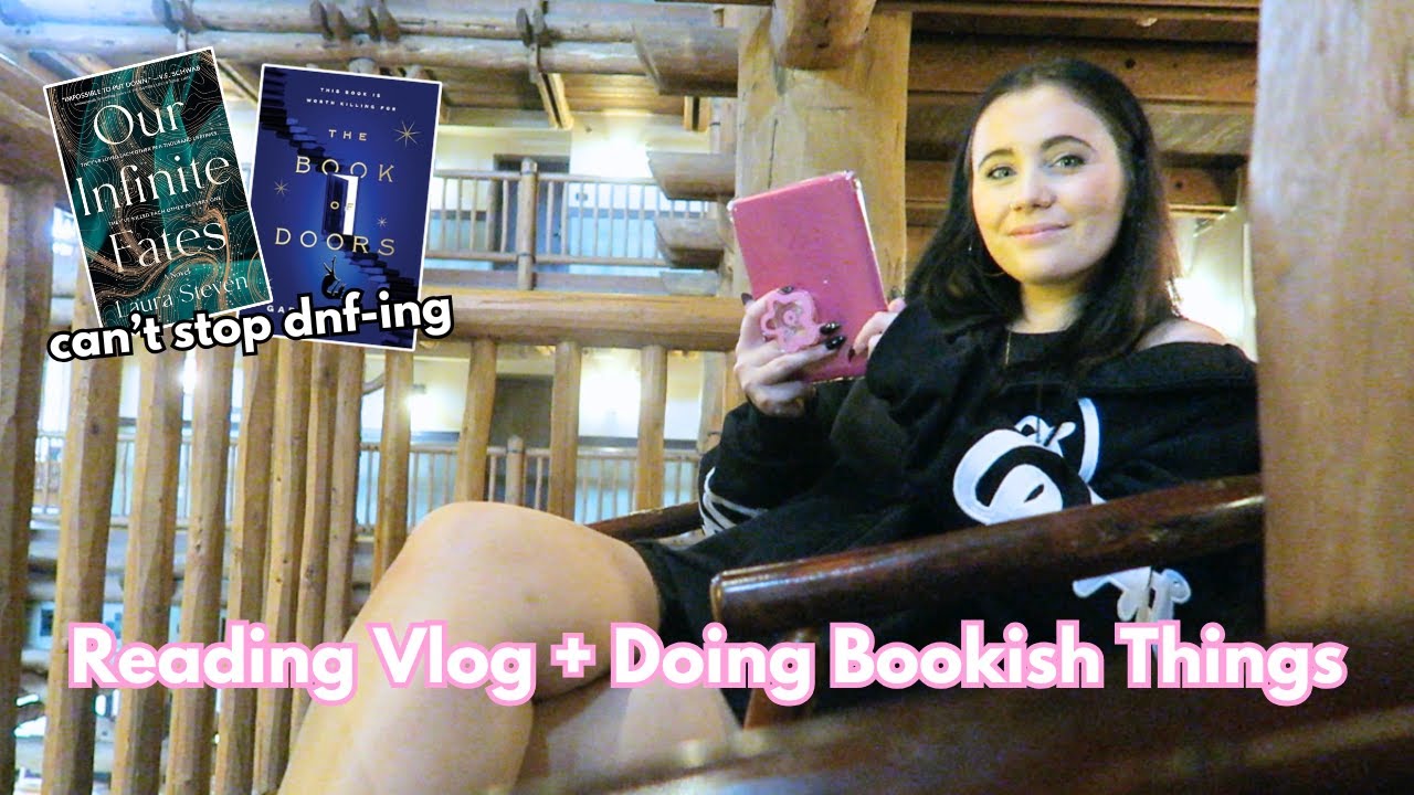 i've never dnf'ed so many books... | READING VLOG + DOING BOOKISH THINGS
