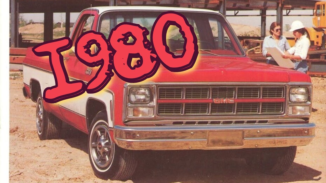1980 GMC work trucks commercial class old dealer  الإعلان القديم جي ام سي 1980