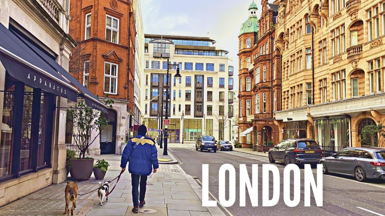 Luxury London Walk | Mayfair and Oxford Street | London 4K Walk