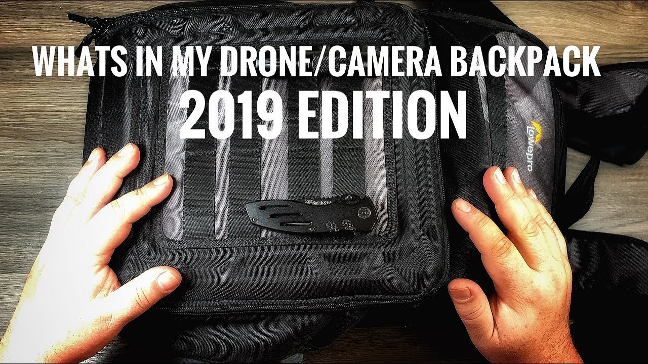Whats In My Drone/Camera Backpack 2019 Edition