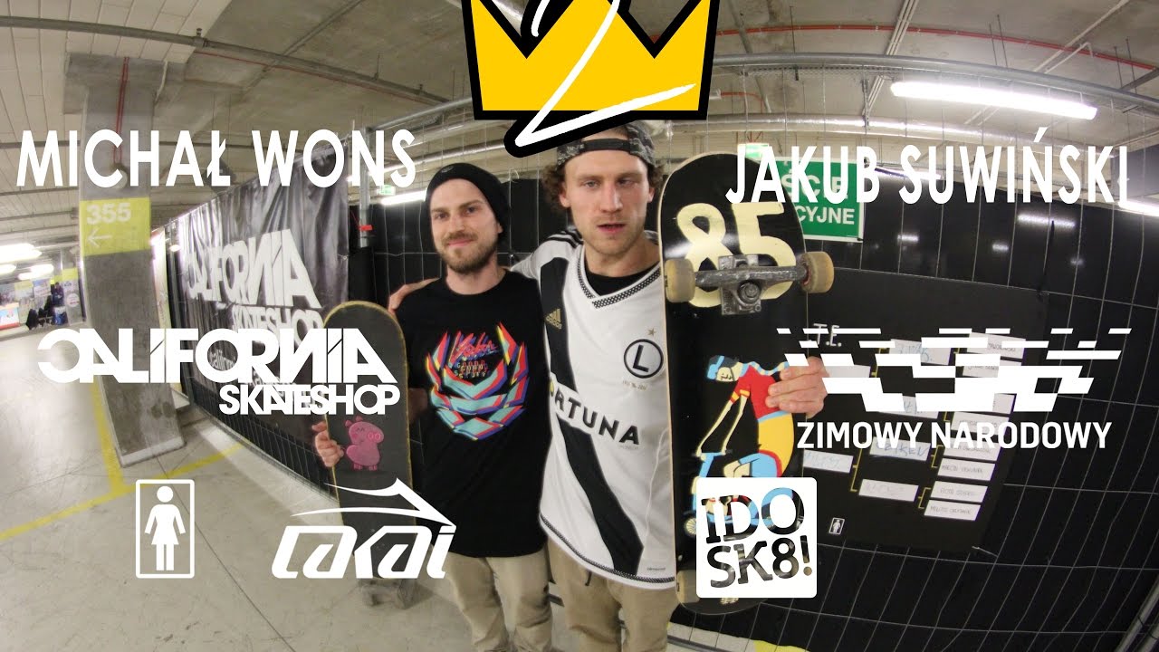 Michał Wons vs Jakub Suwiński KING OF S.K.A.T.E. 2