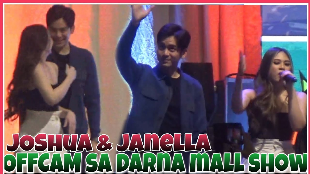 OFFCAM: Joshua, Janella(JOSHNELLA) & JANE moment sa DARNA MALL SHOW SA MARKET MARKET