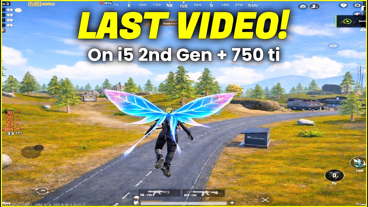 Smooth + 30 FPS | PUBG Mobile Emulator | i5 2400s + 750 Ti | 1280×1024 | GAMELOOP