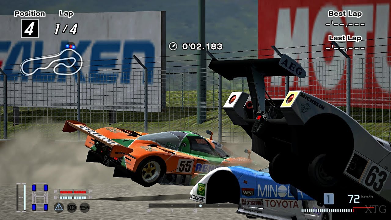 [#1542] Gran Turismo 4 - 787B PS2 Gameplay HD