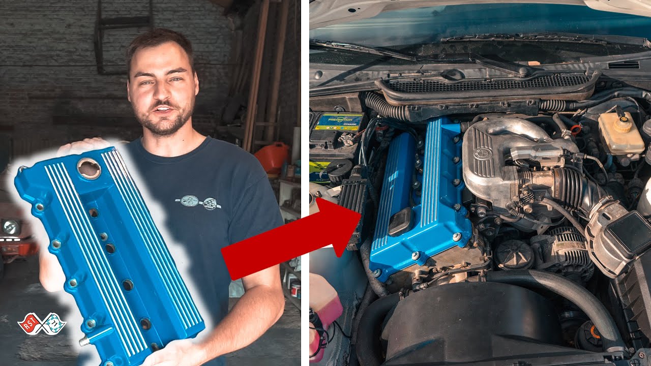 INSANE RESULT! PAINTING THE E36's VALVE COVER