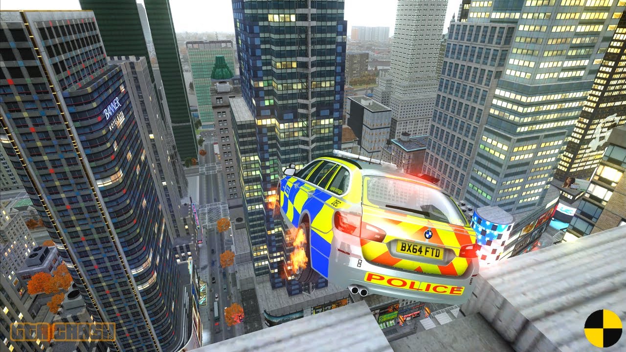 GTA 4 CRASH TESTING REAL CAR 639