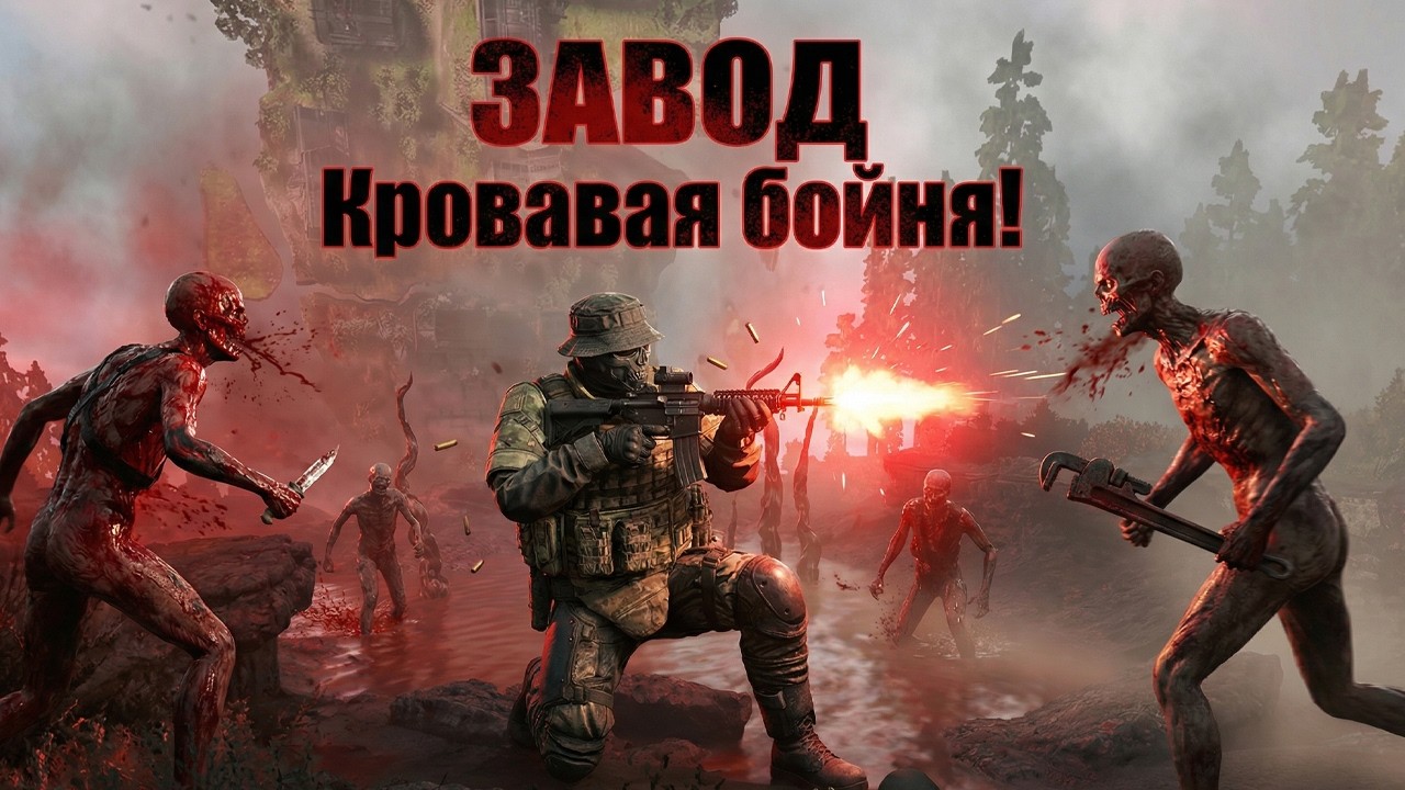Играем в сверхурочный рейд Завод: кровавая баня в Active Matter