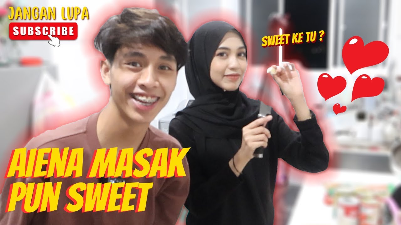 AIENA SWEET BILA MEMASAK  - SUPRISE UNTUK TEAM !!