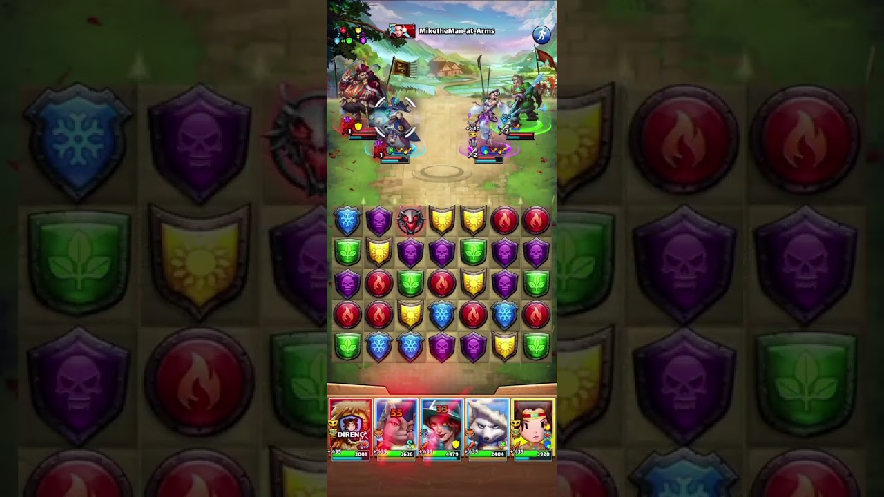 Empires and Puzzles Alliance war W3K 12/12       Alik Youtube
