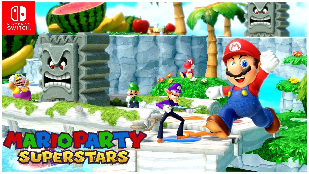 Mario Party Superstars - Party Mode: Yoshi's Tropical Island (Hard)