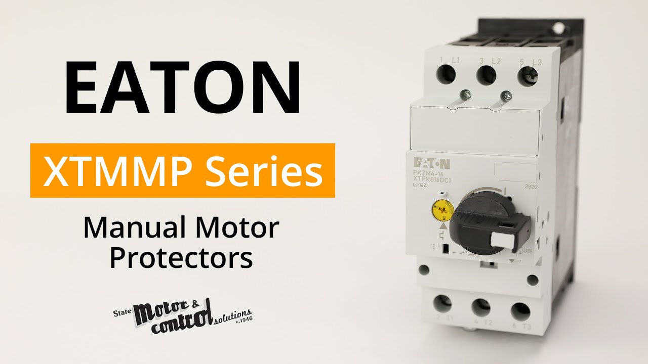 Eaton XTMMP Series Manual Motor Protectors