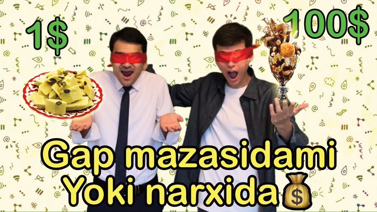 Umuman ko'rmasdan arzon va qimmat shirinliklarni topa olamizmi?