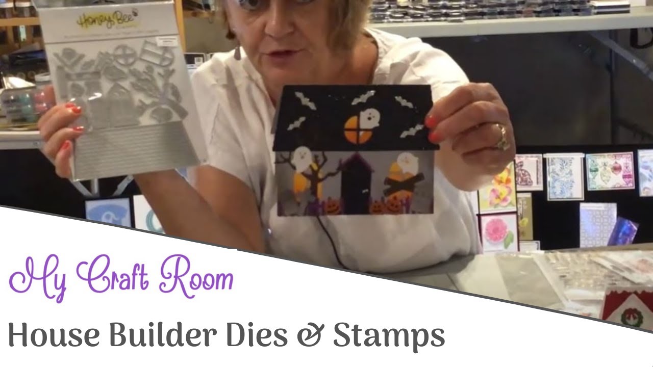 House Builder Dies & Stamps - A2 Size Cards - So Cute!