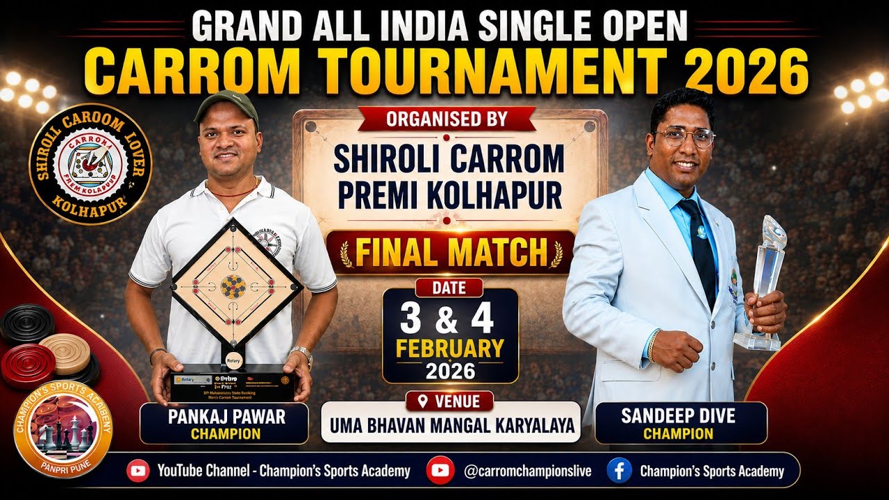 Live | Final | Sandeep Dive (Mumbai) Vs Pankaj Pawar (Mumbai)