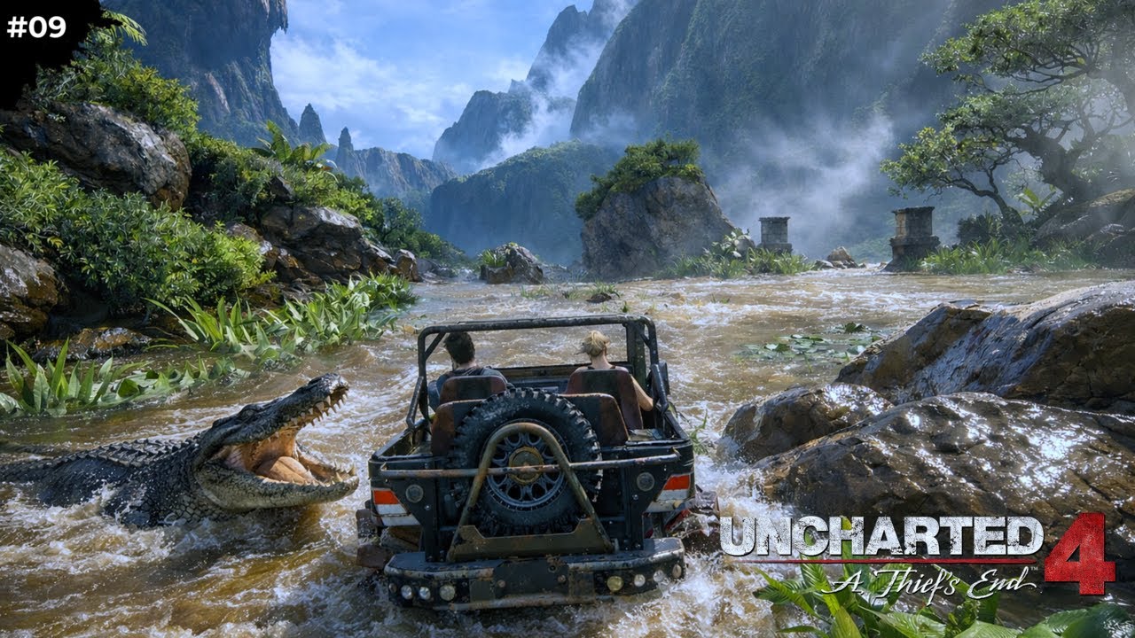 Nathan & Elena Go on A Treasure Hunt Again  | Uncharted 4 A Thief's End Gameplay #9