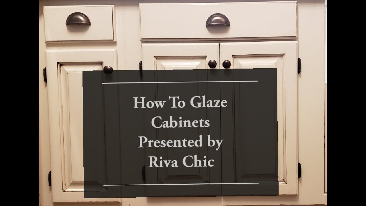 How to Glaze Cabinets