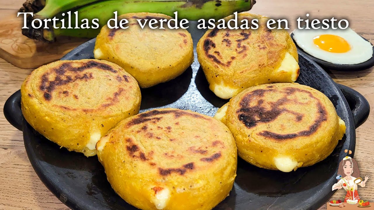 ‼️Mi secreto para preparar las mejores TORTILLAS DE VERDE ASADAS EN TIESTO‼️🇪🇨🥰