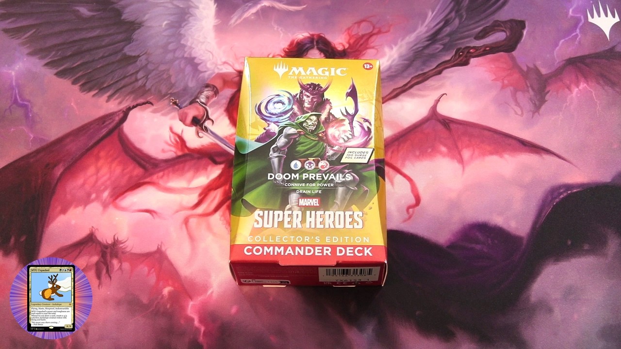 Колода Commander MTG Marvel Super Heroes: Doom Prevails (Коллекционное издание) &mdash; Распаковка