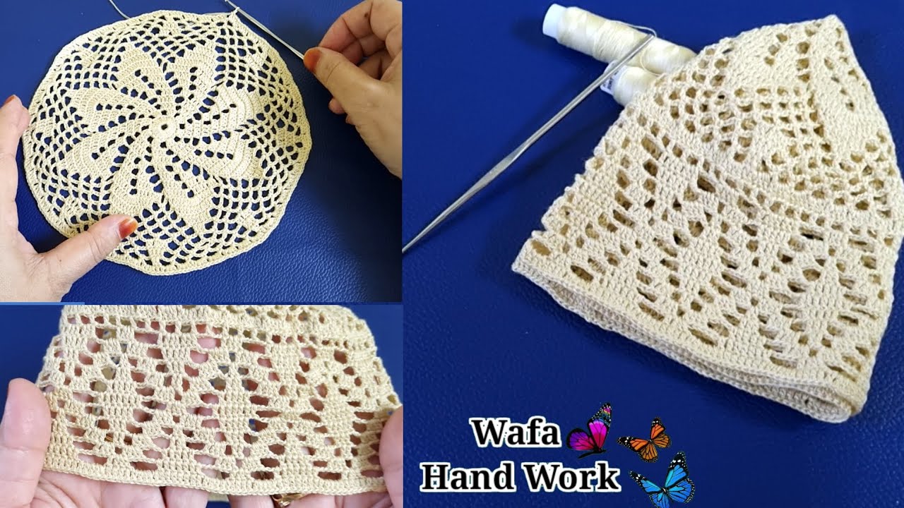 Namaz ki Topi Banane Ka Tarika🧵🧢🧵 Qureshia se Dhage ki Topi Banane Ka Tarika | Crochet Prayer Cap |