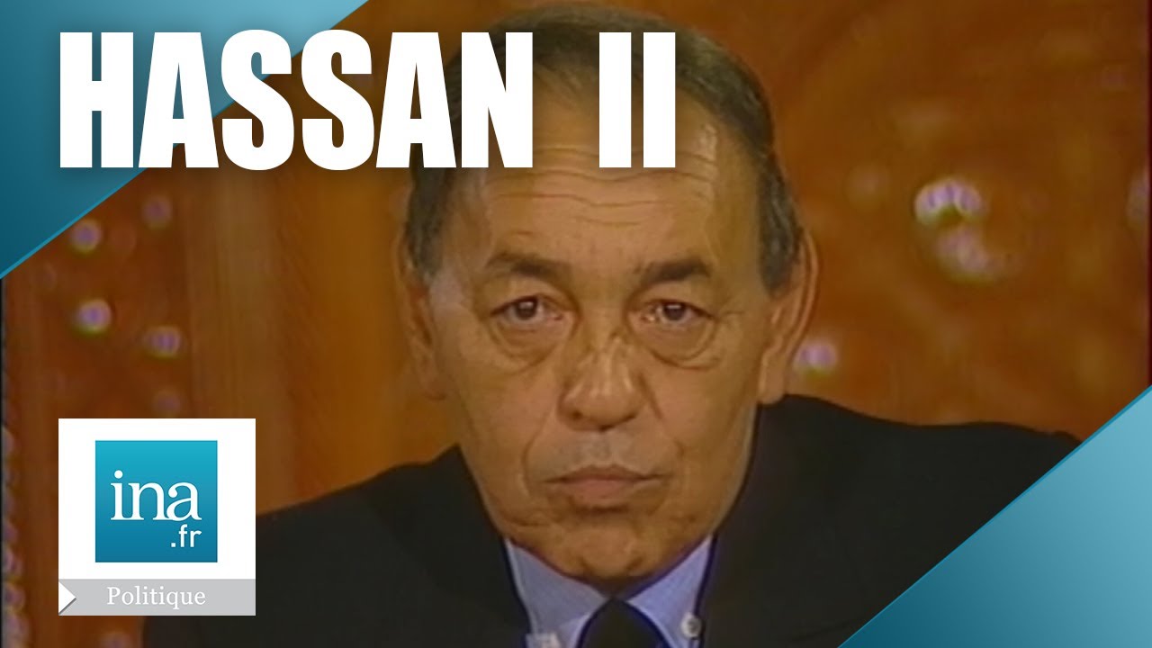 Hassan II du  Maroc invité de 