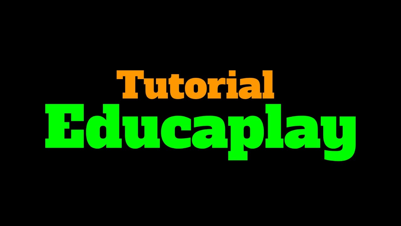Tutorial Educaplay