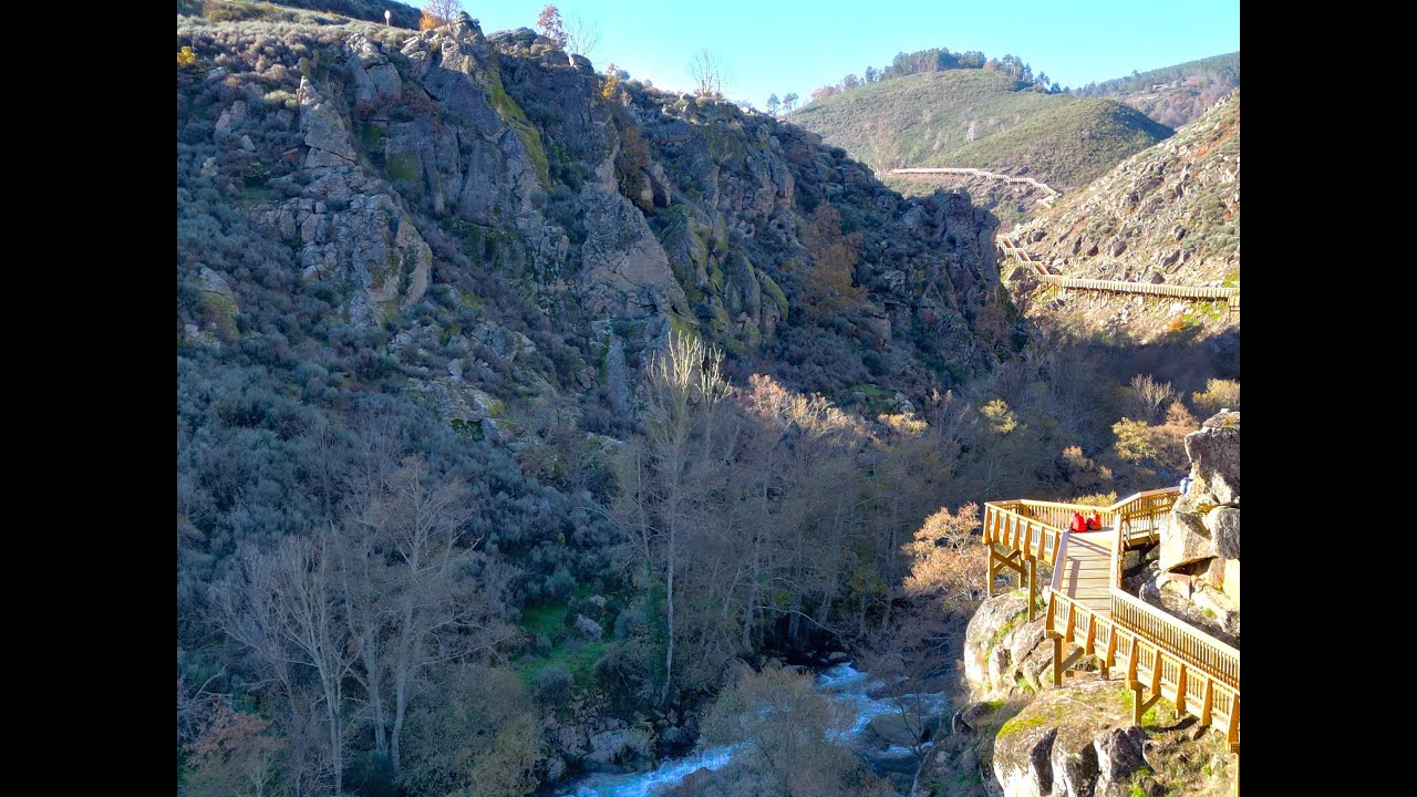 Passadiços do Mondego, Guarda, Portugal @DicasdoHugo