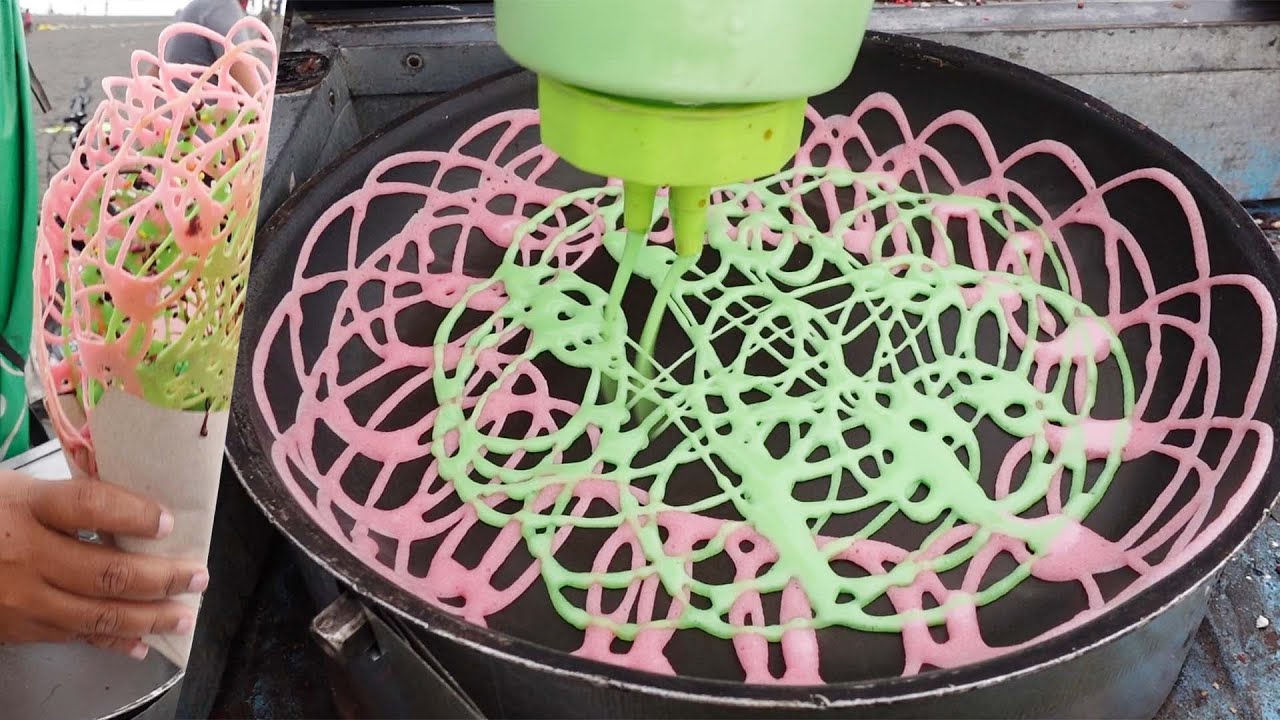 Kue Sarang Laba Laba Warna Warni Murah Untuk Jualan | Jajanan SD