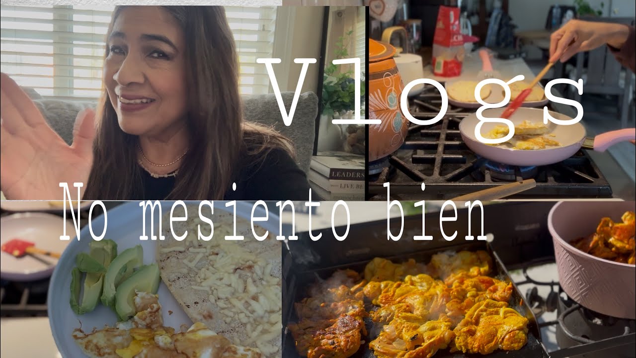 Vlog 🙏ene/no me ecentido bien desayuno