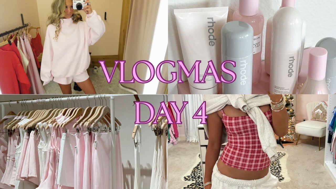 VLOGMAS: rainy day, christmas shopping, and haul