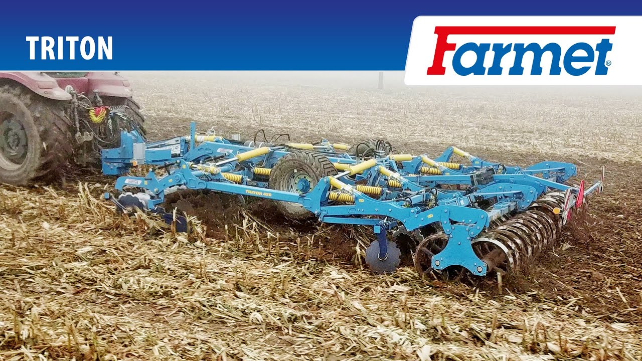 Combined cultivator Farmet Triton