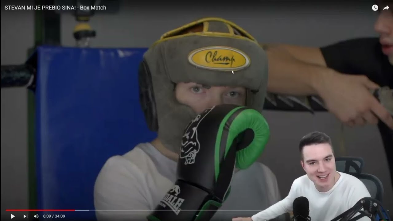 SHARKE REAKCIJA NA GOLDENITO STEVAN MI JE PREBIO SINA! - Box Match