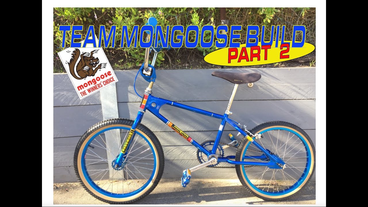 1979 TEAM MONGOOSE BUILD PART TWO