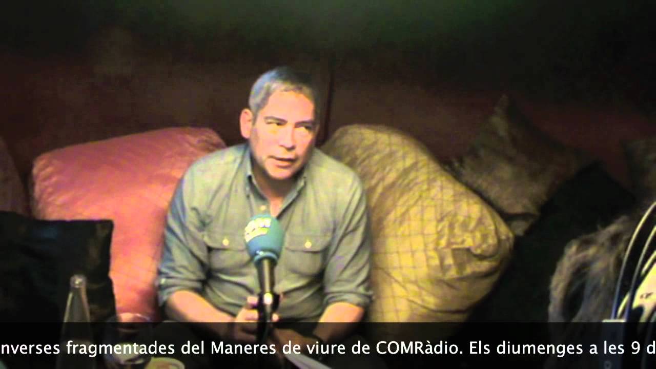 Boris Izaguirre al Maneres de viure de COMR&agrave;dio