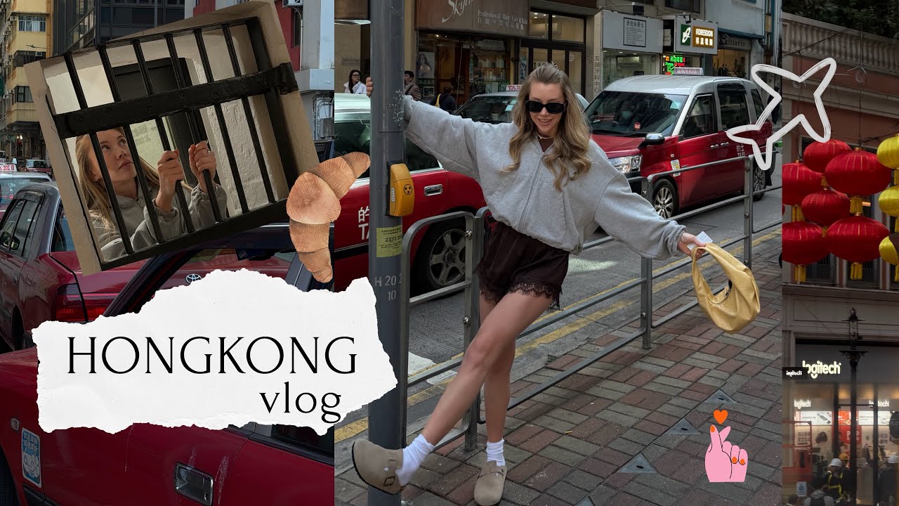 VLOG 002 ♡ пьем кофе в тюрьме Гонконга, вид с 35 этажа, начало нашего путешествия 