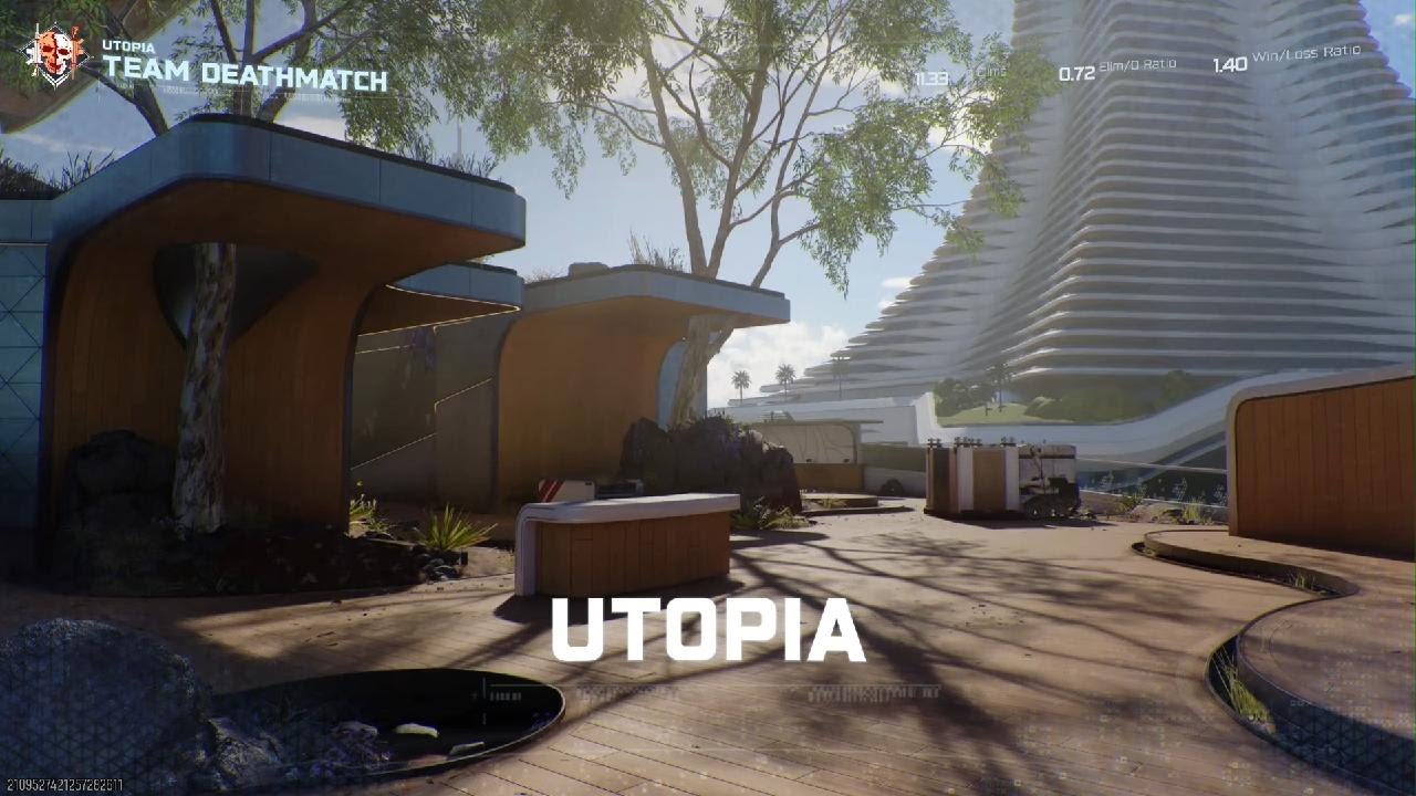 Call of Duty Black Ops 7 Team deathmatch Utopia Map