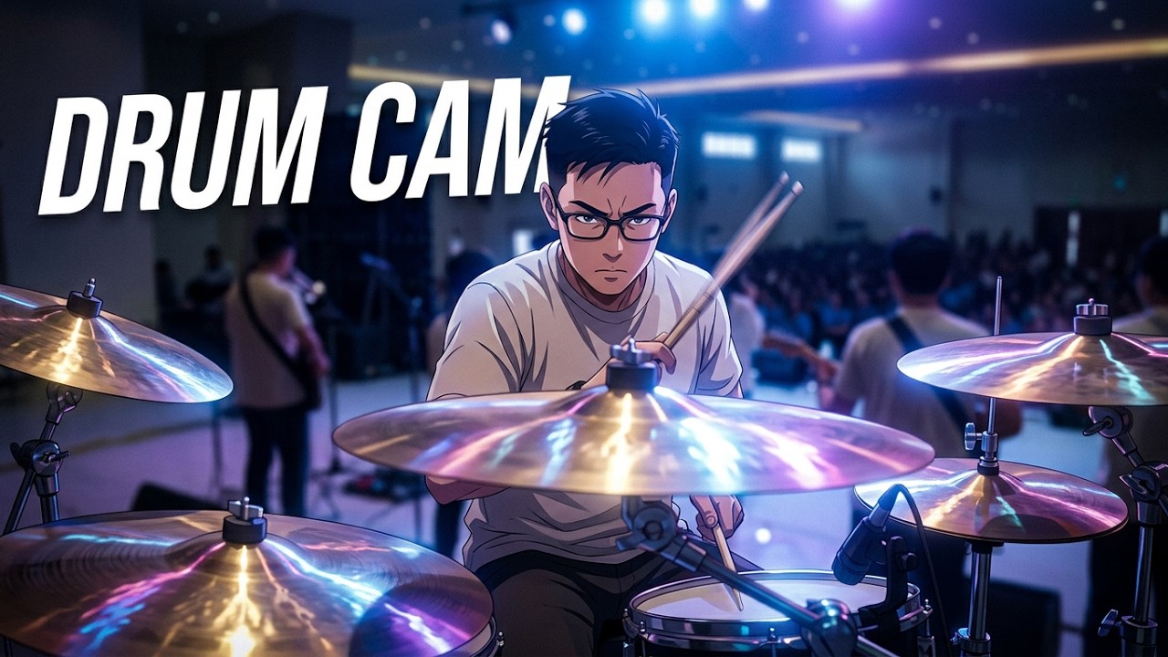 Papuri Kay Yahweh | Aurora Praise & Worship | Shinya97 | Drum Cam | Behind The Scenes