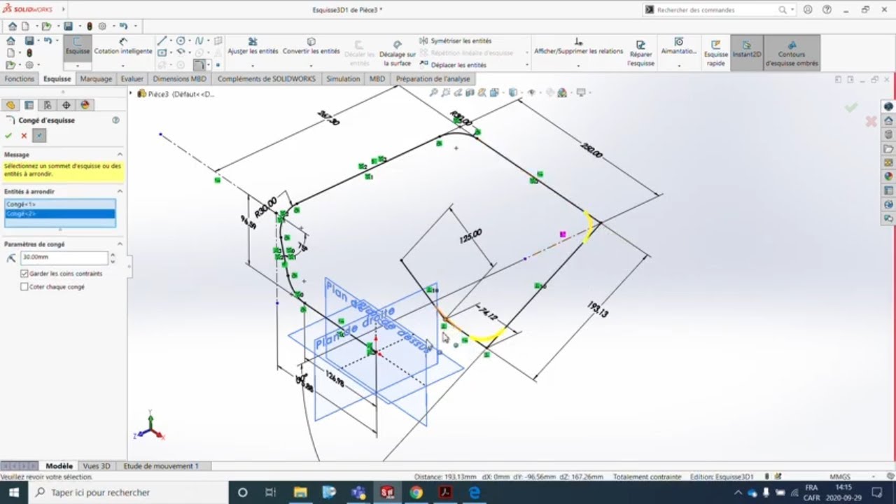 CAO 1 - Cours05 - EX02 - Solidworks