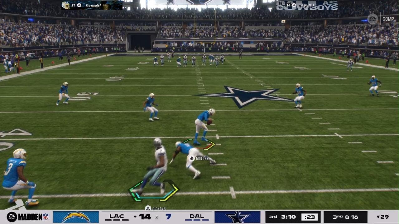 Madden NFL 26 had t o blow off steam from last nights game
